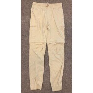 Eddie Bauer Pants Boys L (14/16) Nylon Convertible Cargo Hike Camp Outdoor UPF